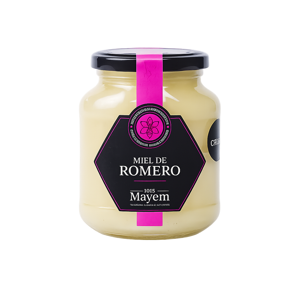 Miel cruda Romero 500gr (5 unidades)