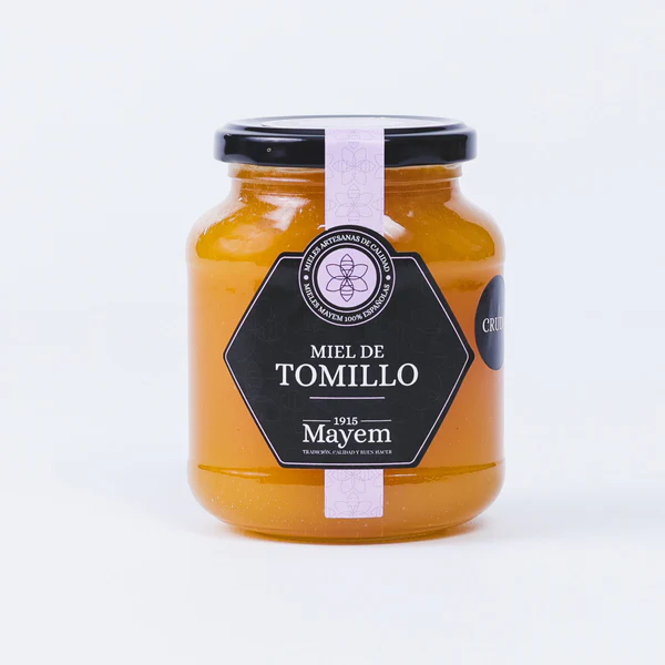 Miel cruda Tomillo 500gr (5 unidades)